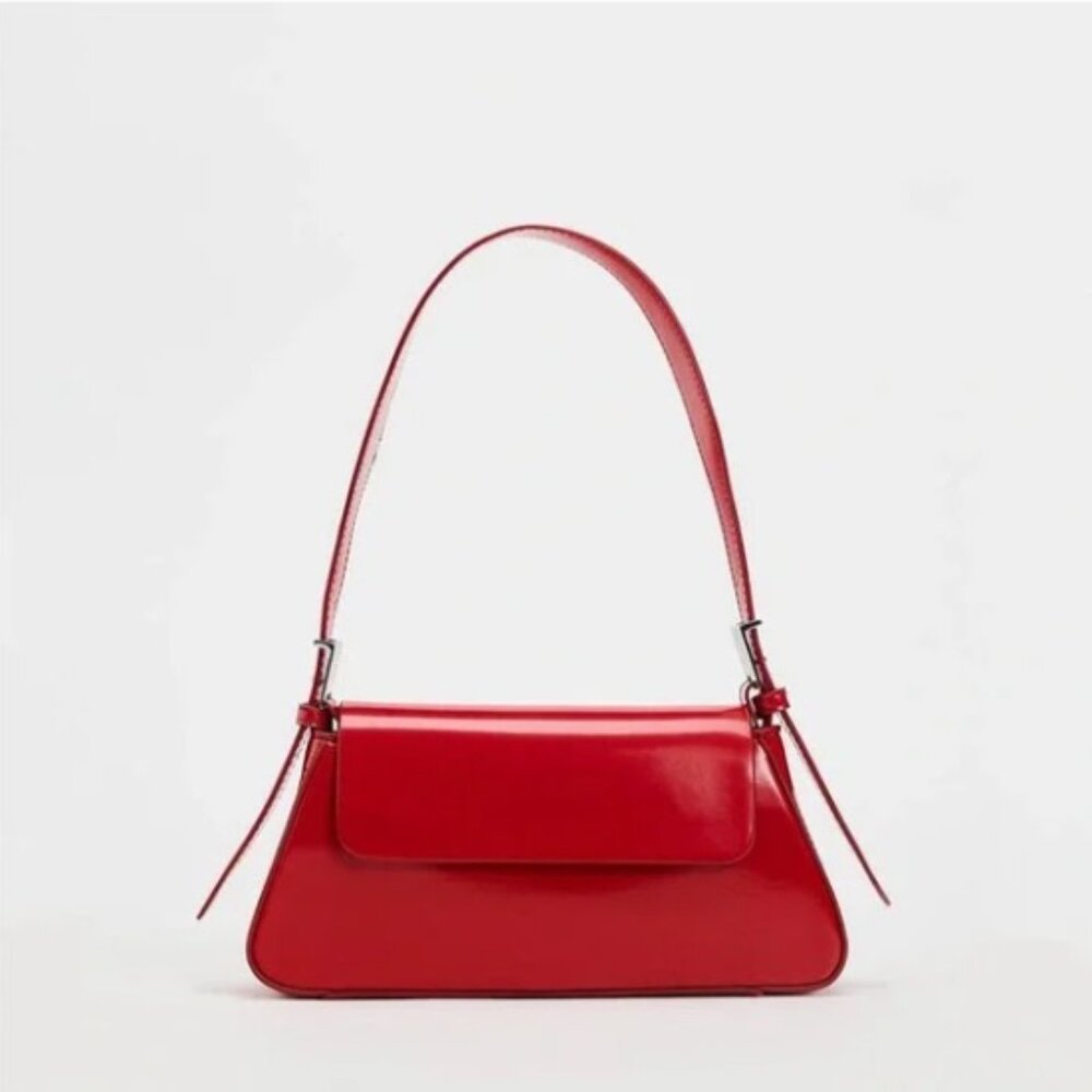 Zara Red Shoulder Bag